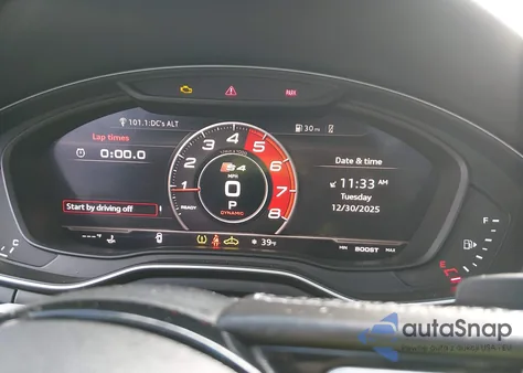 2018 Audi S4 3.0T Premium Plus из США, поврежденный, VIN WAUB4AF41JA225470